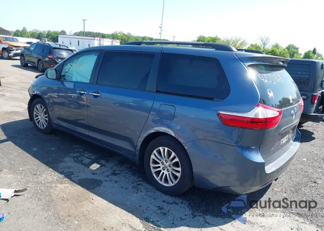 2015 Toyota Sienna Xle 8 Passenger из США, поврежденный, VIN 5TDYK3DC0FS649998